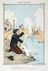 巴黎被围困，1870-1871年 作者 不明