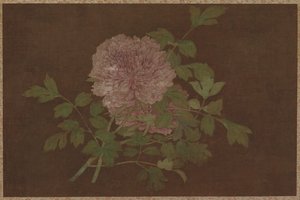 牡丹，15世纪。 作者 不明