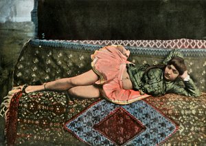 波斯人在后宫，波斯人在后宫，1900年。 作者 不明