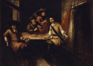 彼得一世在荷兰，1690年代 作者 不明