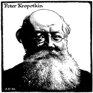 彼得·克罗波特金（Peter Kropotkin），俄罗斯无政府主义者，c1920年 作者 不明
