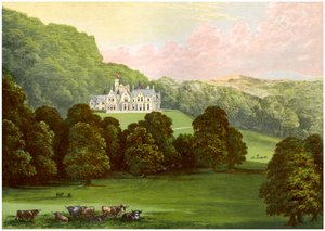 菲利普（Philiphaugh），苏格兰塞尔克郡（Selkirkshire），巴伦特·穆雷（Baronet Murray）的住所，大约1880年 作者 不明