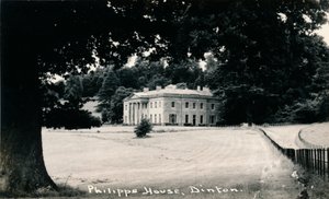 威尔特郡丁顿市的Philipps House，建于1930年代。 作者 不明