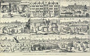 描绘大瘟疫的画像，1665年 作者 不明