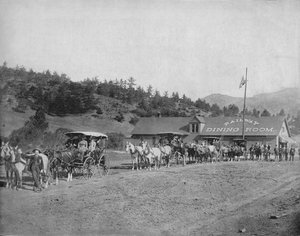 派克斯峰上校收费公路，1897年。 作者 不明