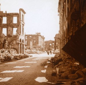 法国北部兰斯，皇家广场，c1914-c1918 作者 不明