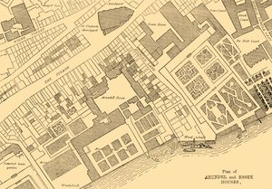 阿伦德尔和埃塞克斯房屋规划，1881年。 作者 不明