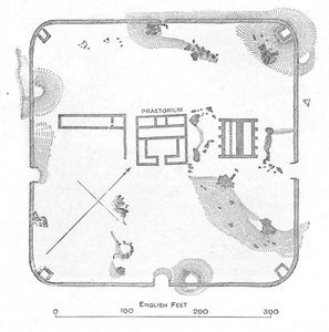 1902年，坎伯兰郡哈德诺特堡计划 作者 不明