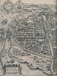 巴黎计划，c1630 1915年 作者 不明