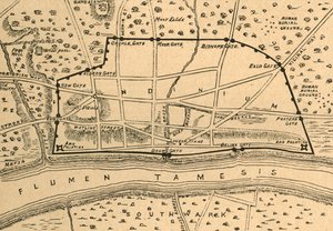 罗马伦敦计划，1897年。 作者 不明