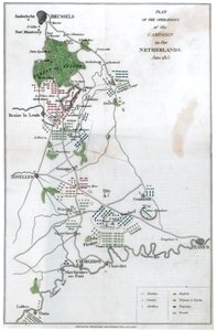 1815年6月，该运动在荷兰的运作计划，1816年 作者 不明