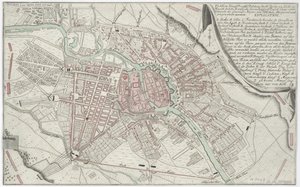 Plan von Berlin 1760 作者 不明