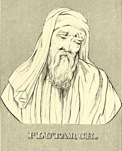 普鲁塔克（Plutarch），约AD46-c120，1830年。 作者 不明