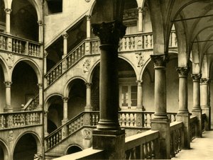奥地利克恩顿州德劳（Spittal an der Drau）的波西亚（Porcia）城堡，建于1935年。 作者 不明
