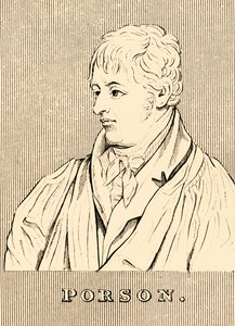 保尔森（Porson，1759-1808年，1830年）。 作者 不明