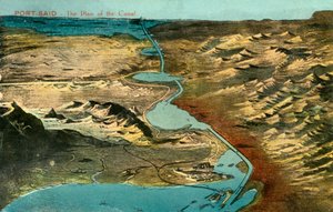 塞德港-运河规划，c1918-c1939。 作者 不明