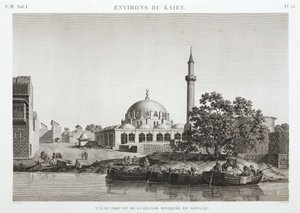 Port and Great Mosque of Boulaq, Cairo, Egypt, c 1798 作者 不明