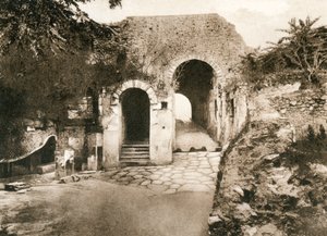 Porta Marina，庞贝城，意大利，c1900s 作者 不明