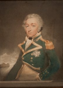 威廉•西德尼史密斯海军上将的肖像1764-1840。 作者 不明