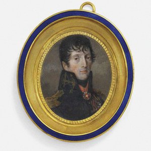 瓦西里·奇恰戈夫海军上将的肖像1726-1809，c。 1815年。 作者 不明
