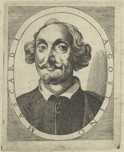 Agostino Mascardi 1590-1640，1640-1650的肖像。 作者 不明