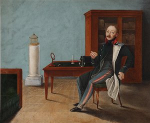 亚历山大·斯捷潘诺维奇·塔利津（1795-1858年）肖像，1820年代 作者 不明