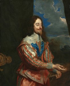 查理一世（1600-1649年）的肖像，十七世纪或以后。 作者 不明