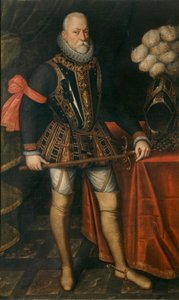 夏尔-菲利普-德-克罗伊的肖像，1549-1613年，哈夫雷侯爵，16世纪。 作者 不明