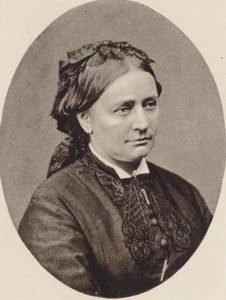 克拉拉-舒曼的肖像1819-1896，1870年。 作者 不明