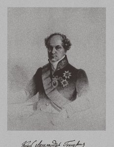 亚历山大·尼古拉耶维奇·格利岑伯爵的肖像1773-1844，c。 1840年 作者 不明