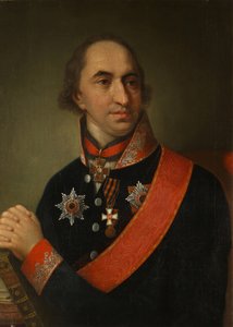 亚历山大·塞米诺诺维奇·赫沃斯托夫伯爵的肖像1753-1820年，1809年