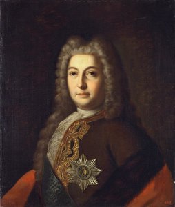 海因里希·约翰·弗里德里希·安德烈·奥斯特曼伯爵的肖像1687-1747，十八世纪末 作者 Unbekannt