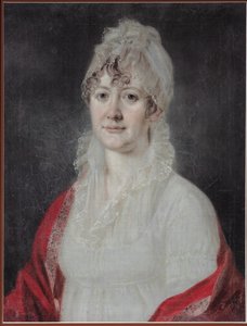 Elizaveta Alexeevna Arsenyeva的肖像，内斯托尔皮纳（1773-1845），19世纪初 作者 不明