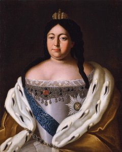 安娜·伊欧安诺芙娜皇后的肖像1693-1740，18世纪 作者 不明