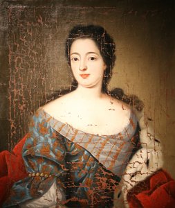 凯瑟琳一世女皇的肖像1684-1727，十八世纪初。 作者 不明