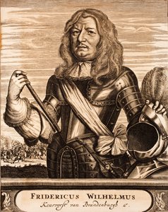 弗雷德里克·威廉（Frederick William）1620-1688年的画像，普鲁士公爵勃兰登堡选帝侯，1675年。 作者 不明