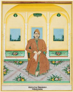 肖像画《 Ganadhar Prasad》，1881年。 作者 不明