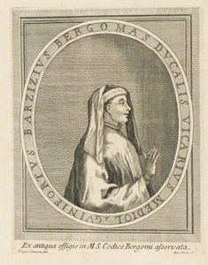 加斯帕里纳斯·德·贝加莫肖像，1716-1717年。 作者 不明