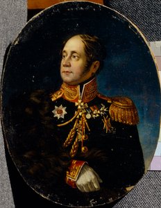 尼古拉·马丁姆·雅提莫诺维奇·塞普雅金将军的肖像1785-1828年 作者 不明