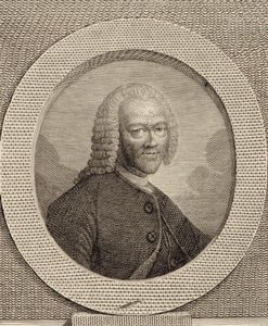 乔治-菲利普-泰勒曼1681-1767年的肖像。 作者 不明
