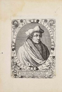 纪尧姆-布德1467-1540年的画像，1627年。 作者 不明