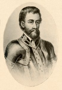埃尔南多·德索托（Hernando De Soto）的肖像，展示了16世纪的西班牙装甲，c1520-1540，1937年。 作者 不明