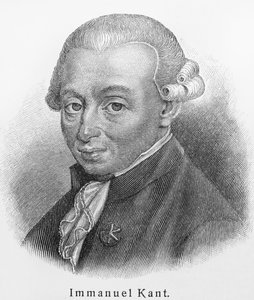 伊曼纽尔·康德的肖像1724-1804 作者 不明