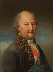 伊凡·佩菲里耶维奇·叶拉金的肖像1725-1794，1800年代 作者 不明