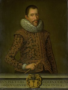 扬-皮特斯宗-库恩（1587-1629）的画像 作者 不明