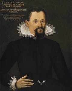 约翰内斯-开普勒1571-1630的肖像，约1620年。 作者 不明