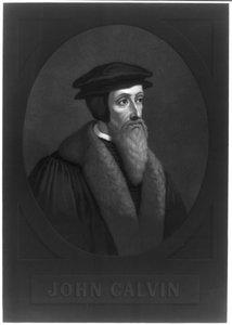 约翰·加尔文（John Calvin）肖像（1509-1564），十九世纪初。 作者 不明