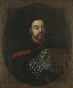 波兰国王和立陶宛大公爵约翰·索比斯基三世（1829-1696）的肖像，约1685年 作者 不明