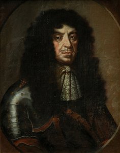 约翰二世卡西米尔·瓦萨（1909-1672）的肖像，波兰国王和立陶宛大公，十七世纪下半叶。 作者 不明