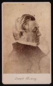 约瑟夫-亨利1797-1878年的画像，1862年12月4日。 作者 不明